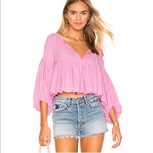 Free People Beaumont Mews Blouse